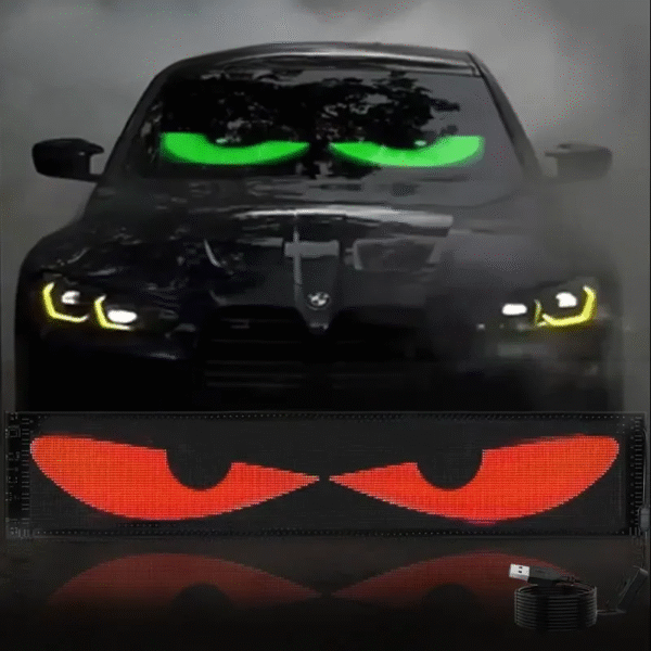LED Matrix Panel for Trucks – DIY Programmable RGB Car Display with Bluetooth App Control & Scrolling Lights