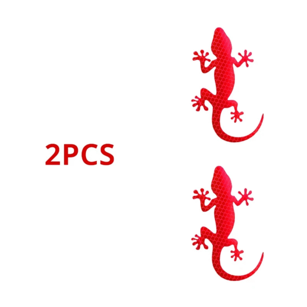 Gecko Reflective Car Sticker – Night Safety Warning Mark, Waterproof Strip Light Reflector for Auto Exterior Accessories - Image 11