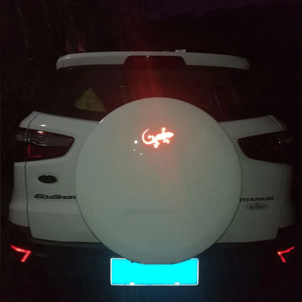 Gecko Reflective Car Sticker – Night Safety Warning Mark, Waterproof Strip Light Reflector for Auto Exterior Accessories - Image 3