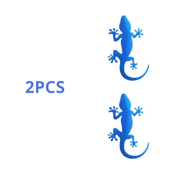 Gecko Reflective Car Sticker – Night Safety Warning Mark, Waterproof Strip Light Reflector for Auto Exterior Accessories - Image 7