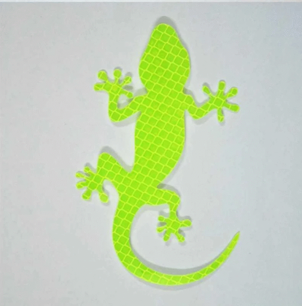 Gecko Reflective Car Sticker – Night Safety Warning Mark, Waterproof Strip Light Reflector for Auto Exterior Accessories - Image 8