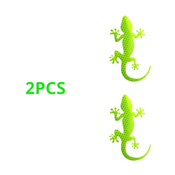 Gecko Reflective Car Sticker – Night Safety Warning Mark, Waterproof Strip Light Reflector for Auto Exterior Accessories - Image 9