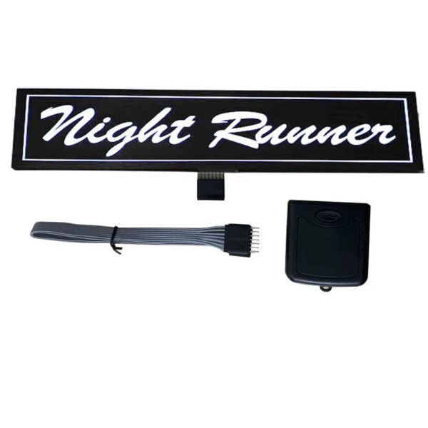 Lightup Car Stickers Wanted Car Window Sticker Electric LED Auto Moto Safety Signs Car Decals Sticker Fashion Windshield Decoration - Image 9