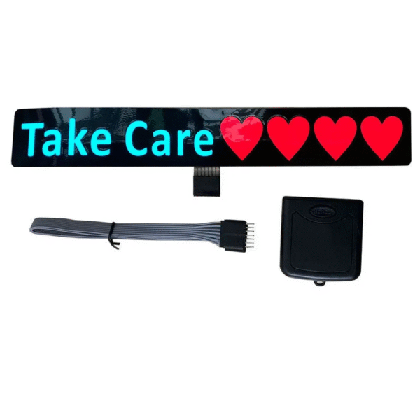 Lightup Car Stickers Wanted Car Window Sticker Electric LED Auto Moto Safety Signs Car Decals Sticker Fashion Windshield Decoration - Image 6