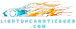 lightupcarstickers.com